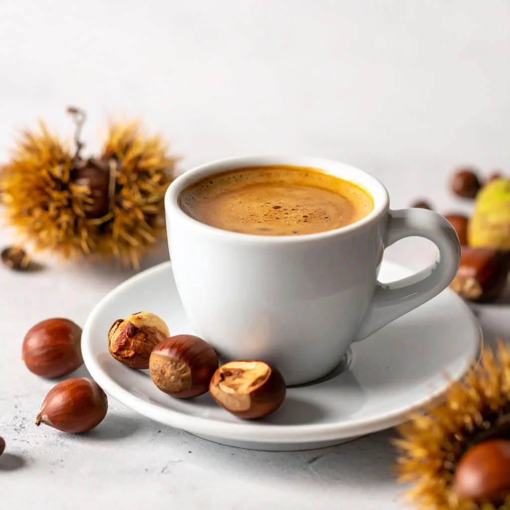 Cafe noisette de chataigne