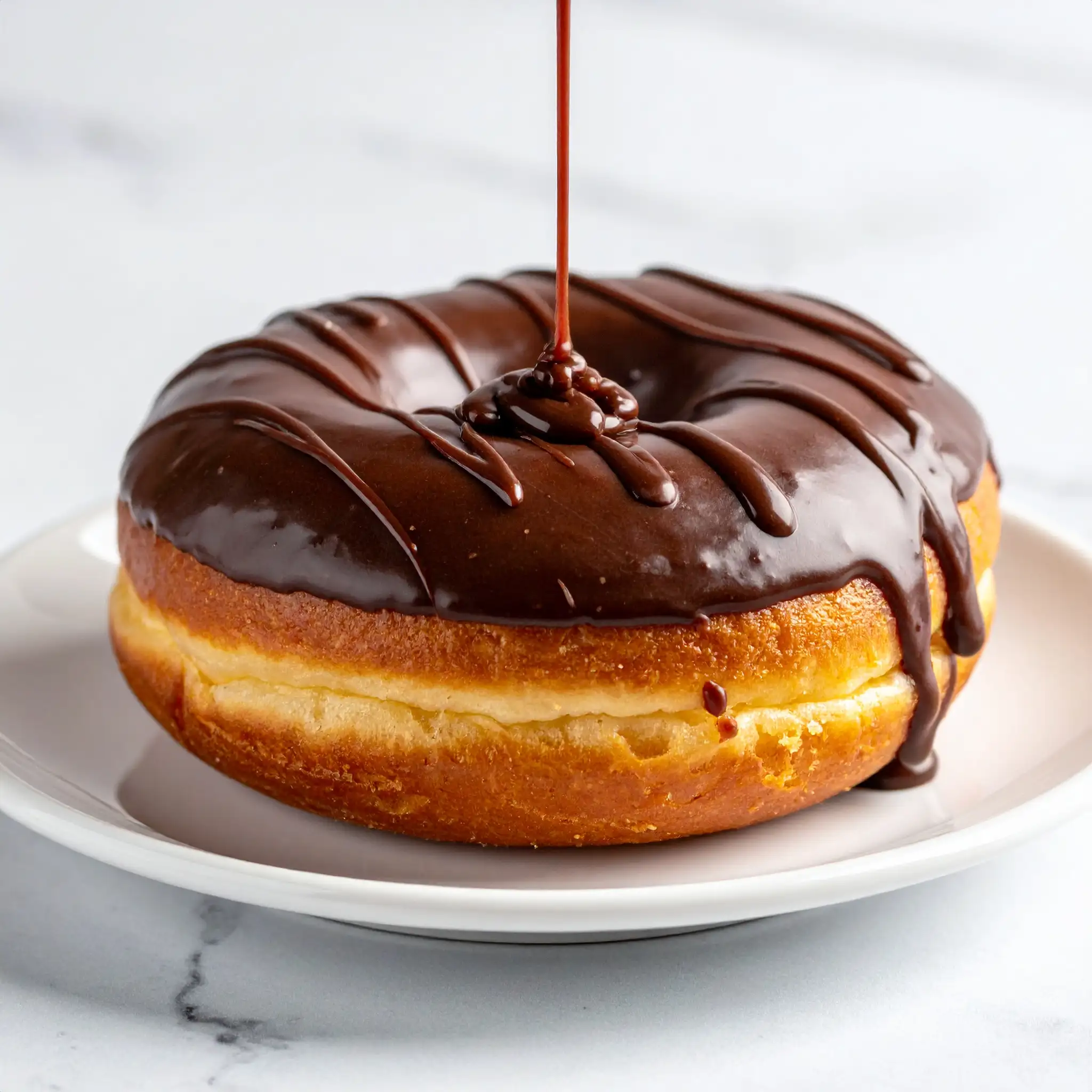 Donut au chocolat